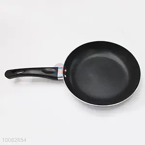 Hot Sale Home Use Blue Aluminum Cookware Skillets Woks Frying Pans With Black Plastic Handle