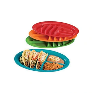 Food grade PP standard party hot dog /bread /pizza plastic plates and tray