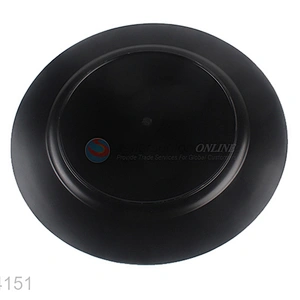 Best Quality Round Floral Design Baking Silver Gray Ceramic Porcelain Shafing Dishes Plates