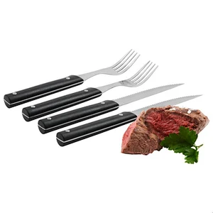 4pcs Stainless Steel Dinnerware forks and knives set