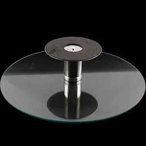 Russia Market Decorating Tools Smoother Turntable Stand Glass Cake Stand