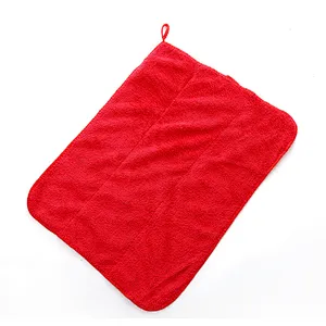 Unionsource Eco Double Faced Covel Fleece Reusable Kitchen Soft Cleaning Microfiber Dish Wash Cloths Velvet