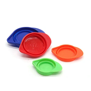 Colorful Custom size silicone collapsible measuring cups