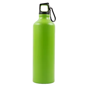 Wholesale Promotional 750ML Small Mouth Outdoor Bike Aluminum Portable Sports Water Bottle With Custom Logo