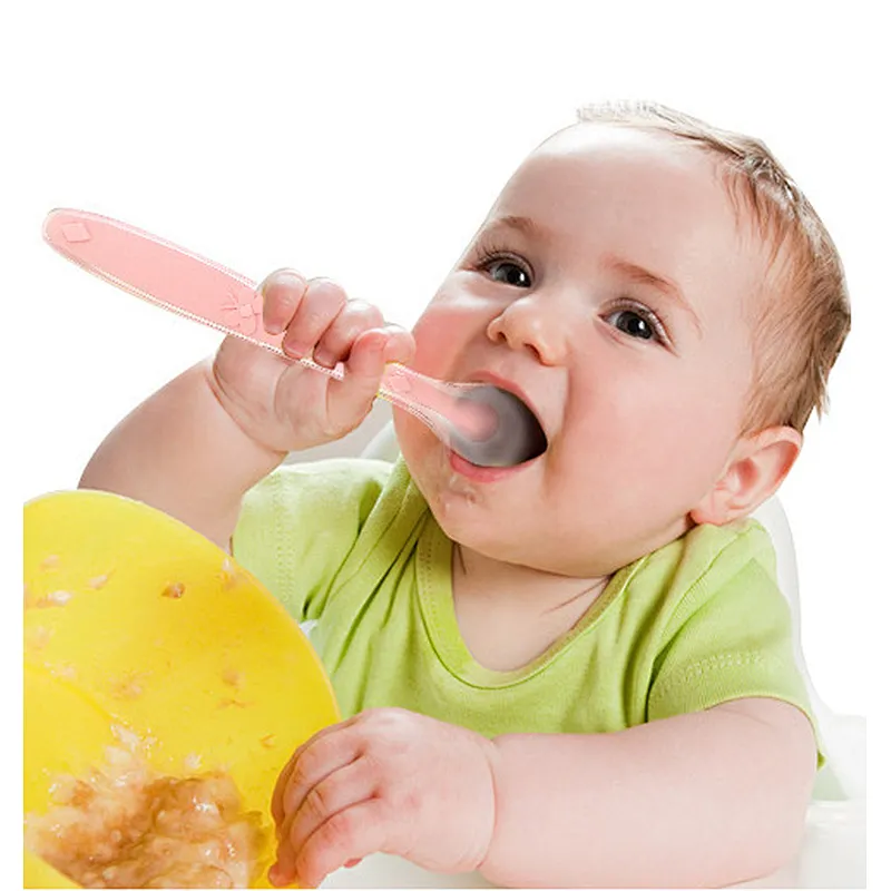 ECO 100% Food Grade Baby Silicone Feeder Spoon/Baby Best Choice