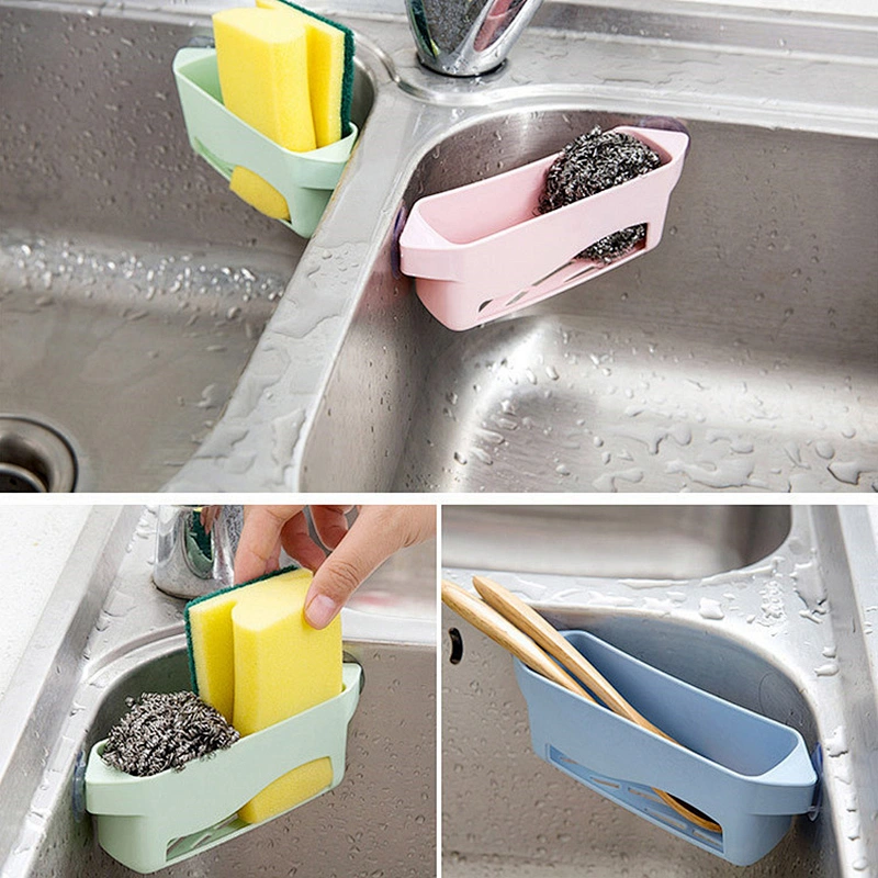 Multifunctional Kitchen  Draining PP Sink sponge holder