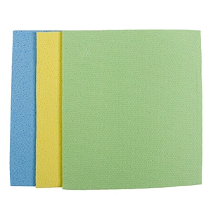 Unionsource 3pcs Cellulose Cleaning Natural Sponge Kitchen/Biodegradable Wood Pulp Sponge