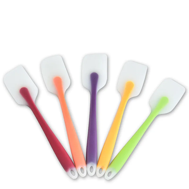 Lightweight and convenient Plastic Kitchen Tools  Silicone Spatula Scraper Set For  Kitchen baking Tools