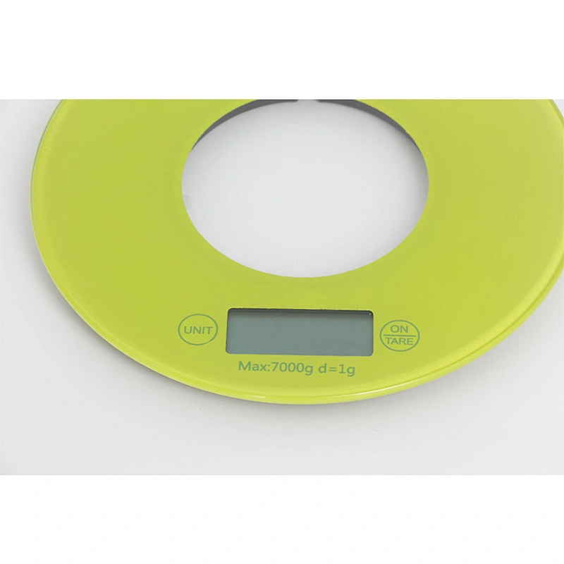 High Quality Round Household Portable Weight  Kitchen Food Weighing Scales With Color Box