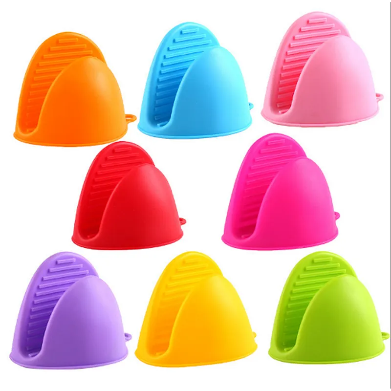 Union Source promotional kitchen custom waterproof heat resistant non slip cooking silicone oven mitt clips