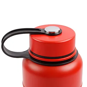 wholesale 1200ml   large capacity food grade portable customizable pattern stainless steel Vacuum bottle for sports