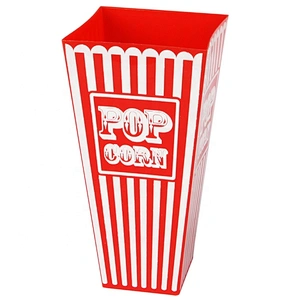 Russia Wholesale Customized Printed Package  Boxes Popcorn/Eco-friendly Popcorn boxes Plastic