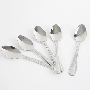 Simple Style Full Set Professional Party Supplies Luxury Dinner Spoon Tableware Modern Flatware Set