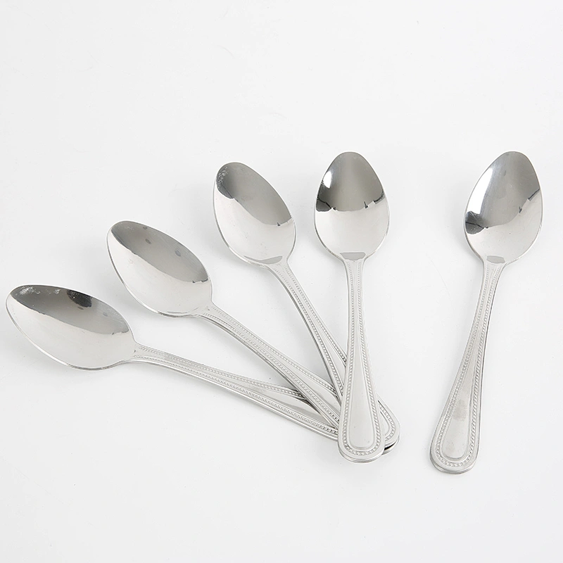 Simple Style Full Set Professional Party Supplies Luxury Dinner Spoon Tableware Modern Flatware Set