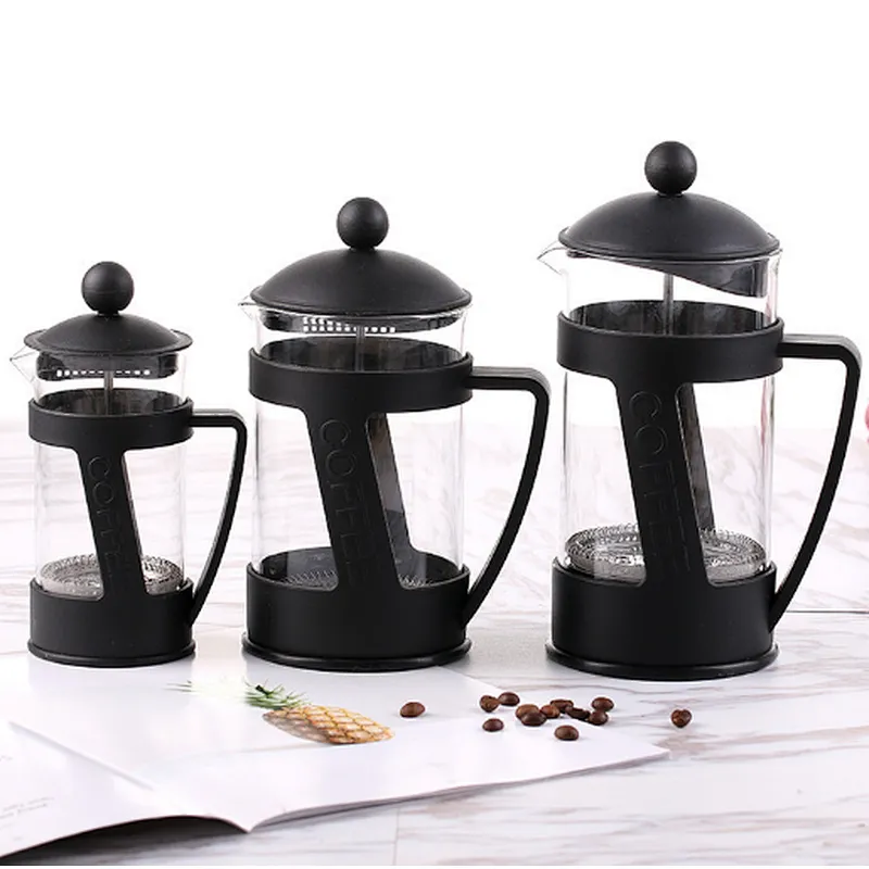 Union Source French Press pot/stainless steel coffee por