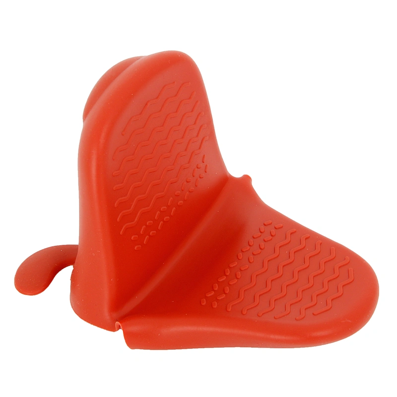 wholesale high quality kitchen friction heat insulation dishwashing silicone cleaning scrubbing oven mittens