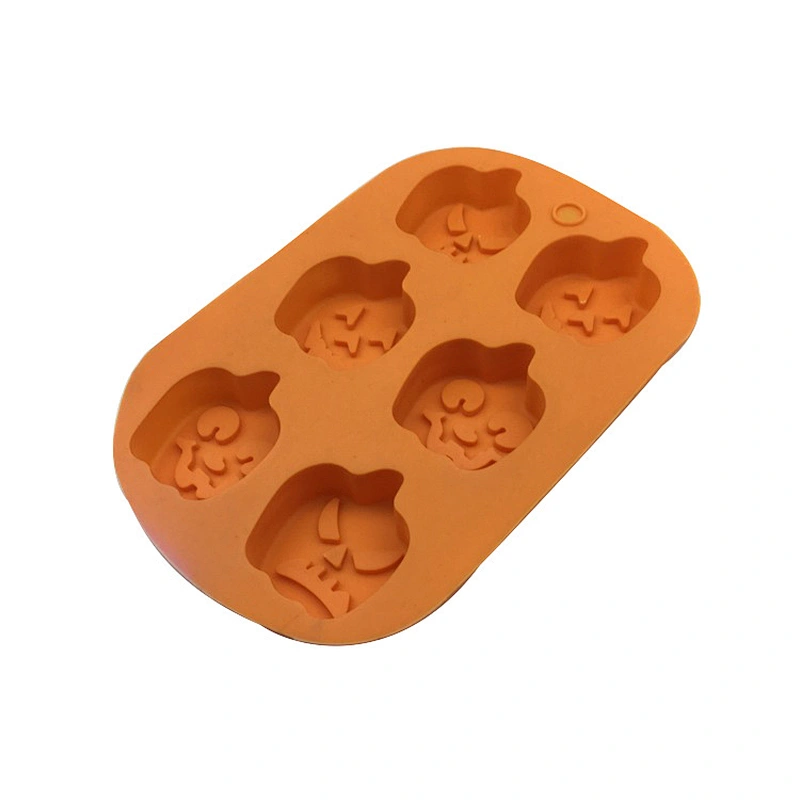 Union Source Food grade halloween pumpkin silicone cake chocolate mold