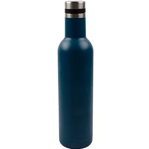 750ml leak proof large capacity small diameter portable food grade stainless steel  bottle for sports