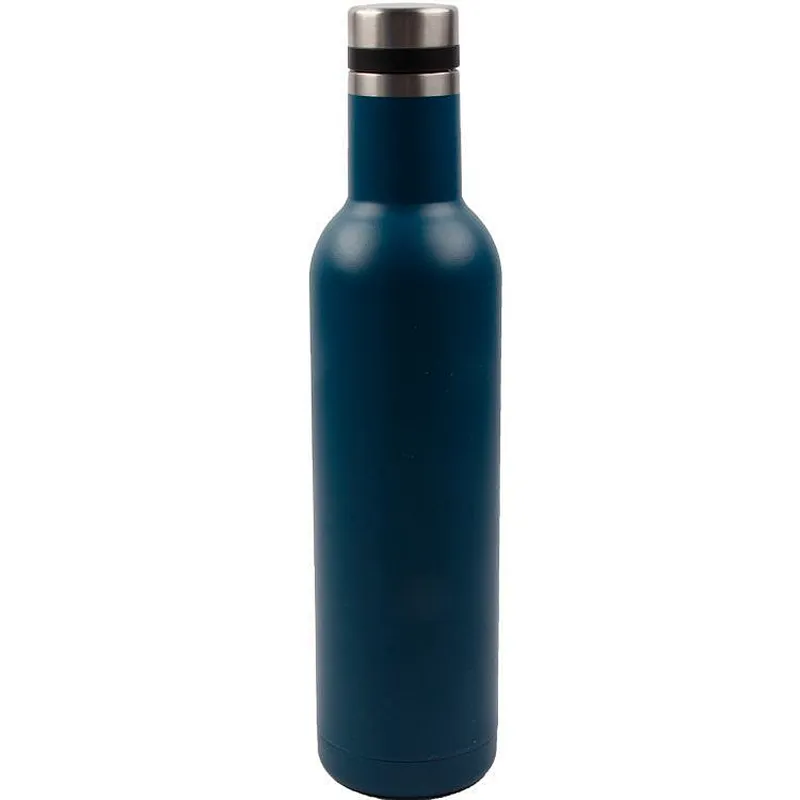 750ml leak proof large capacity small diameter portable food grade stainless steel  bottle for sports
