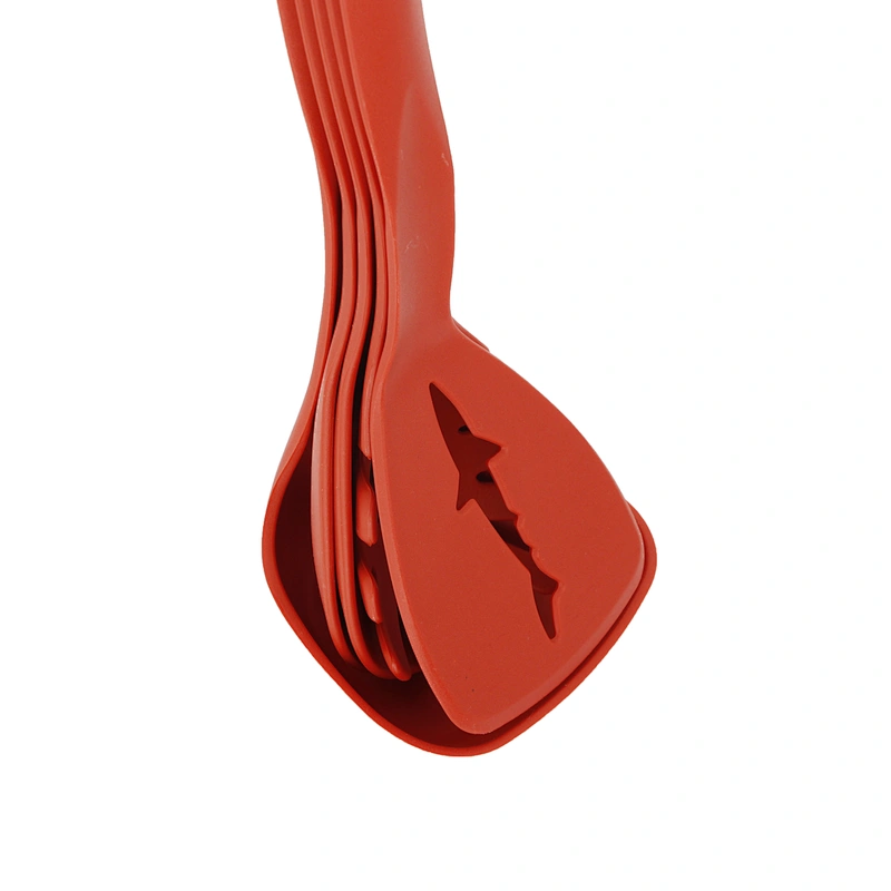Fashion beauty practical cutomizable  plastic  silicon spatula set for kitchen cooking