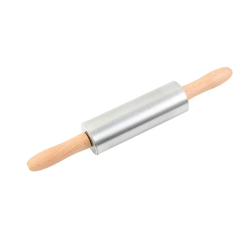 Union Source Eco-friendly Kitchen Utensil Stainless Steel Rolling Pin For Baking
