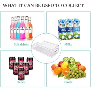 Union Source Kitchen Clean Cold Storage Refrigerator Freezer Storage Bins/Refrigerator Egg,Fruit,Drink Storage