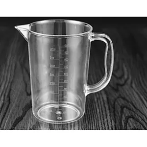 Union Source Graduated Plastic Digital Measuring Cups For Kitchen Make Cake/500/1000/2000/3000ml