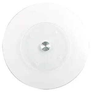 Unionsource Tempered glass wedding rotating glass cake decorating turntable stand