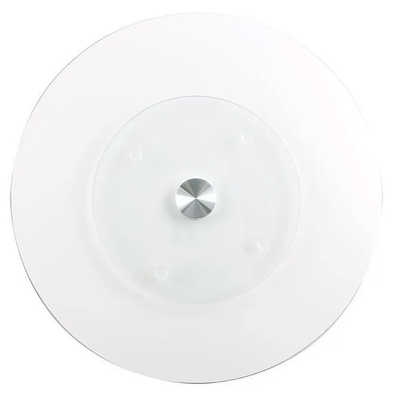 Unionsource Tempered glass wedding rotating glass cake decorating turntable stand