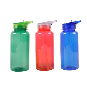 Factory Custom Logo OEM  Tritan Plastic Sports drinking Water Bottle