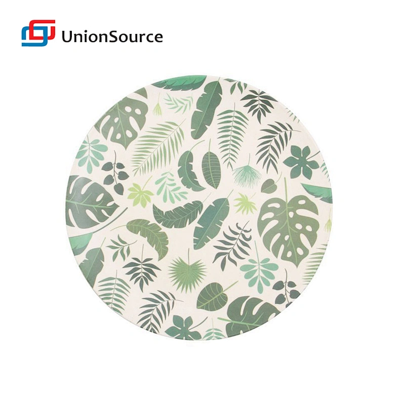 8 inch restaurant kitchen dinner kids toddler bamboo fiber plates