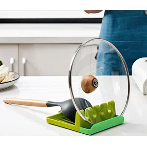 Union Source Kitchen Accessories Convenient Storage Cookware holder Racks Plastic Duing Cooking