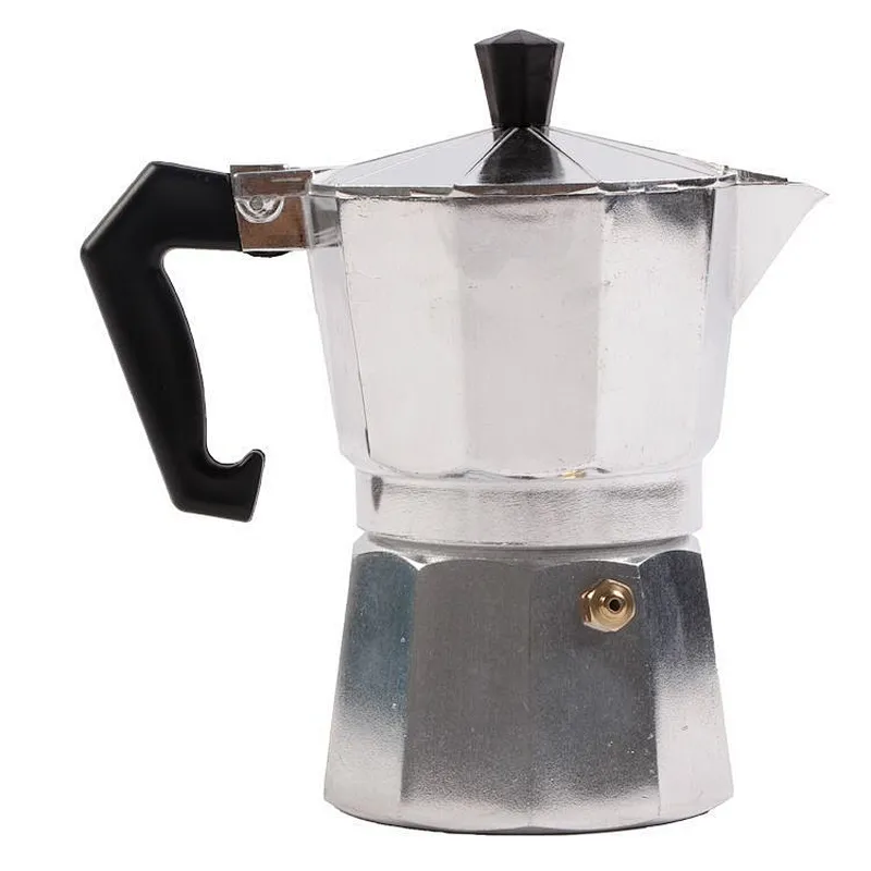 Best selling hight quality  classic style aluminium geyser coffee maker for home