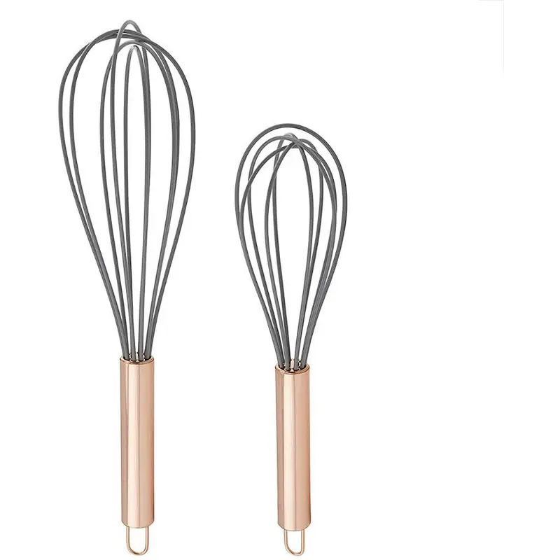 Union Source 12/10-in Stainless Steal  Rotary Egg Beater/Whisk Cream And Egg Manual Egg Beater