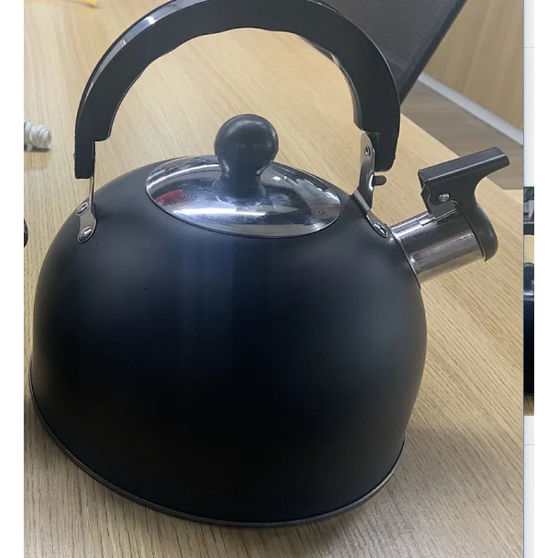 Black matte color stianless steel kettle