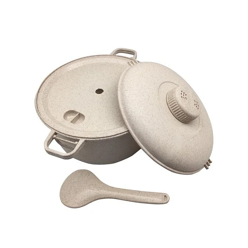 Eco-friendly good quality  degradable cooker microwave steamer pot for kitchen