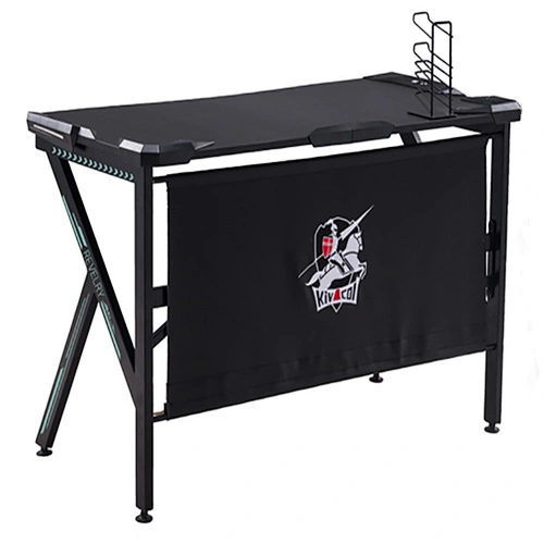 Union Source  hot selling Professional Design Adjustable pc computer Multi Colored Led Lights gaming desk table