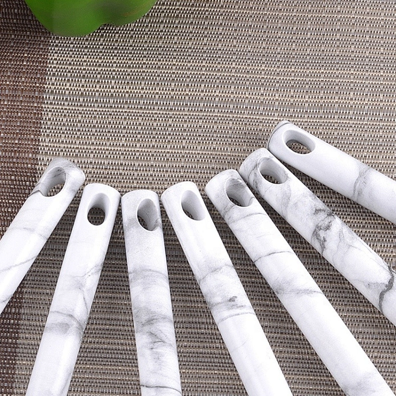 High Quality wholesale 7PCS Nylon silicone cooking utensils