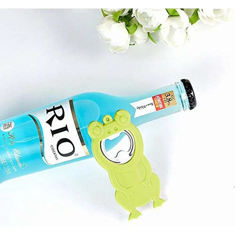 Union Source Kitchen Utensil Cartoon Silicone Key Chain Wine Bottle Opener/Yiwu Agent