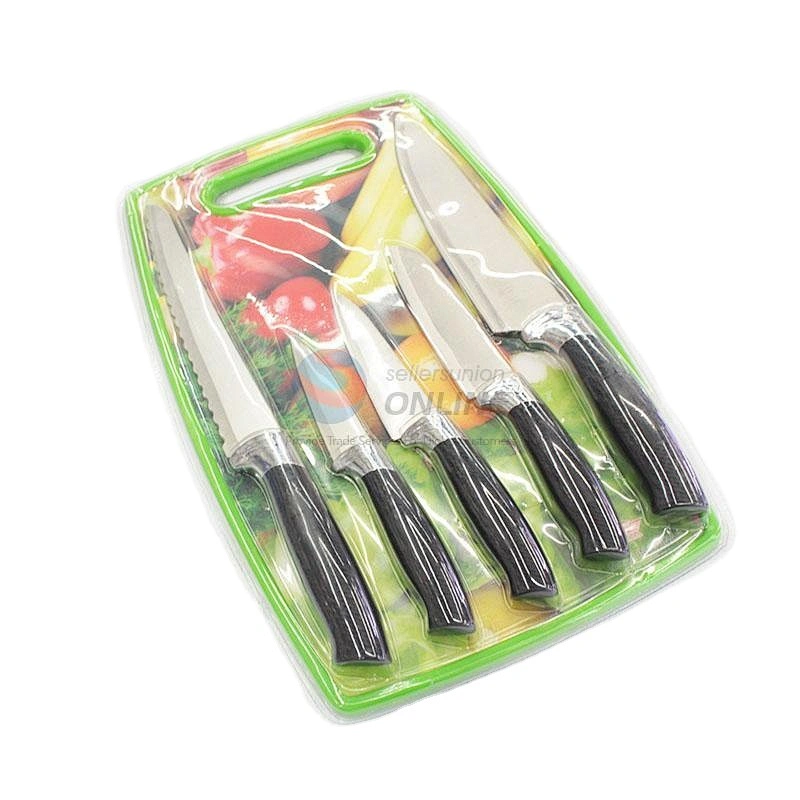 Chinese Factory Direct Sales High Quality Cheap Full Set Cheese Board And Kitchen Knife Set Stainless Steel