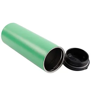 High quality 450ml  portable reusable double layer stainless steel car travel cup