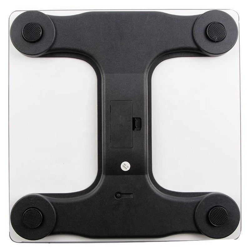 Union Source  display smart tempered glass household electronic body weight bathroom fat scale with exquisite pattern