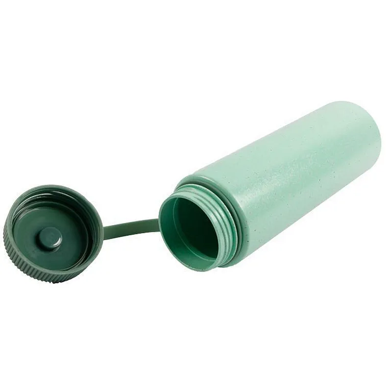 Best Selling Non Slip Grip Design 700ml Outdoor Sport Travel Wheat Straw plastic Bottle with lid