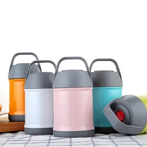 High quality 450ml Stainless Steel Eco-friendly Large Vacuum Food Containers thermos food jar/braised pot/stew pot