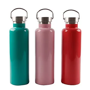 Big capacity stainless steel vacuum flask for outdoor portable sports water bottle