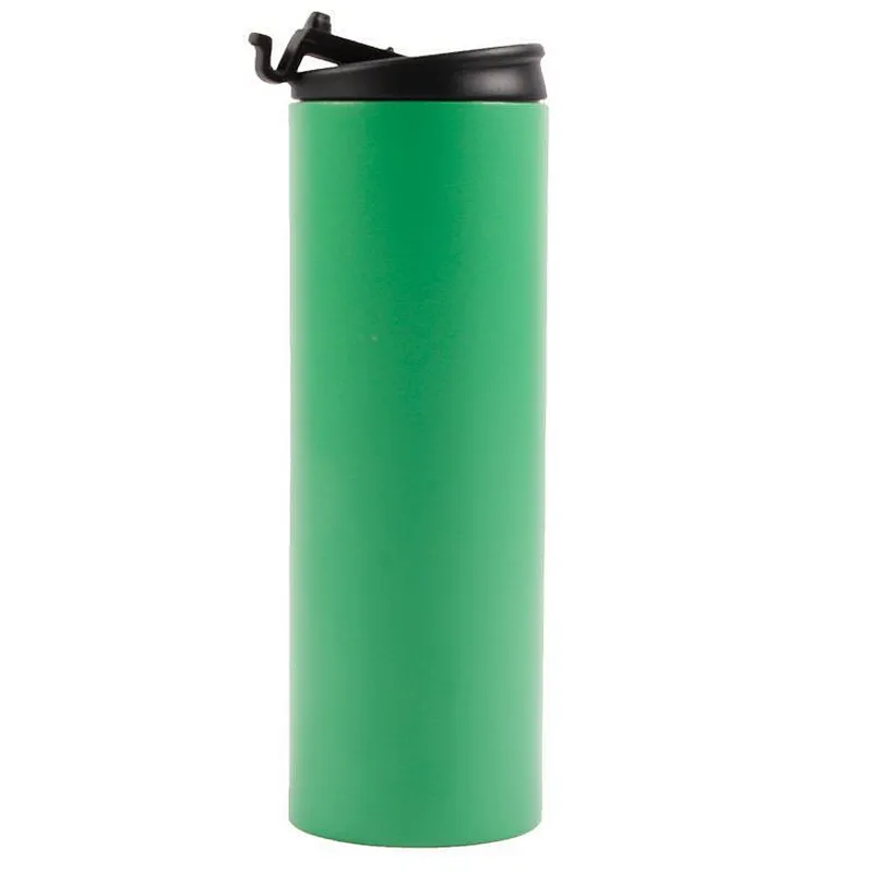 High quality 450ml  portable reusable double layer stainless steel car travel cup