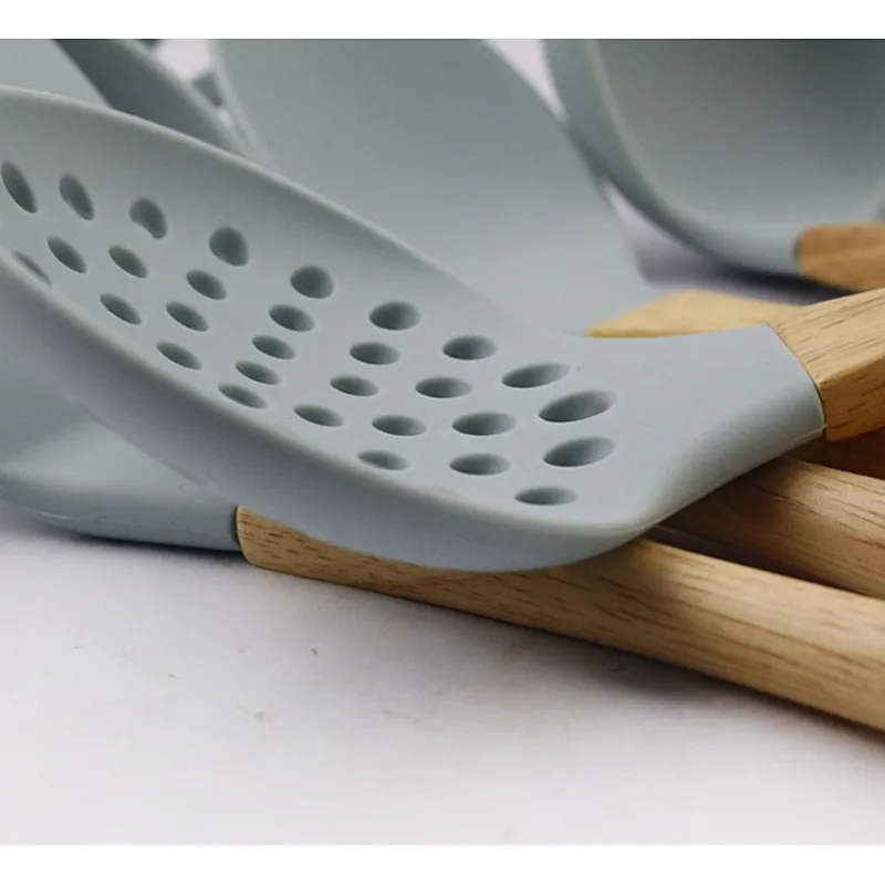 Yiwu Agent Custom Wholesale Cookware Set Kitchen/Useful Kitchen Silicone Urensils Sets
