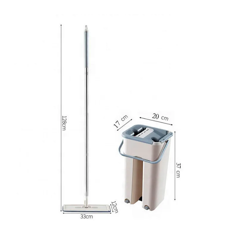 Union Source Muti-Function Flat Mop cleaning For Bathroom,Kitchen,Hardwood Floor Wet And Dry Mops Spin