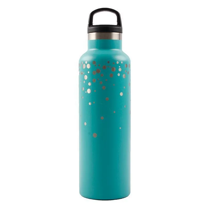 Household 750ml  large capacity portable customizable pattern Bpa-Free stainless steel Vacuum bottle for outdoor