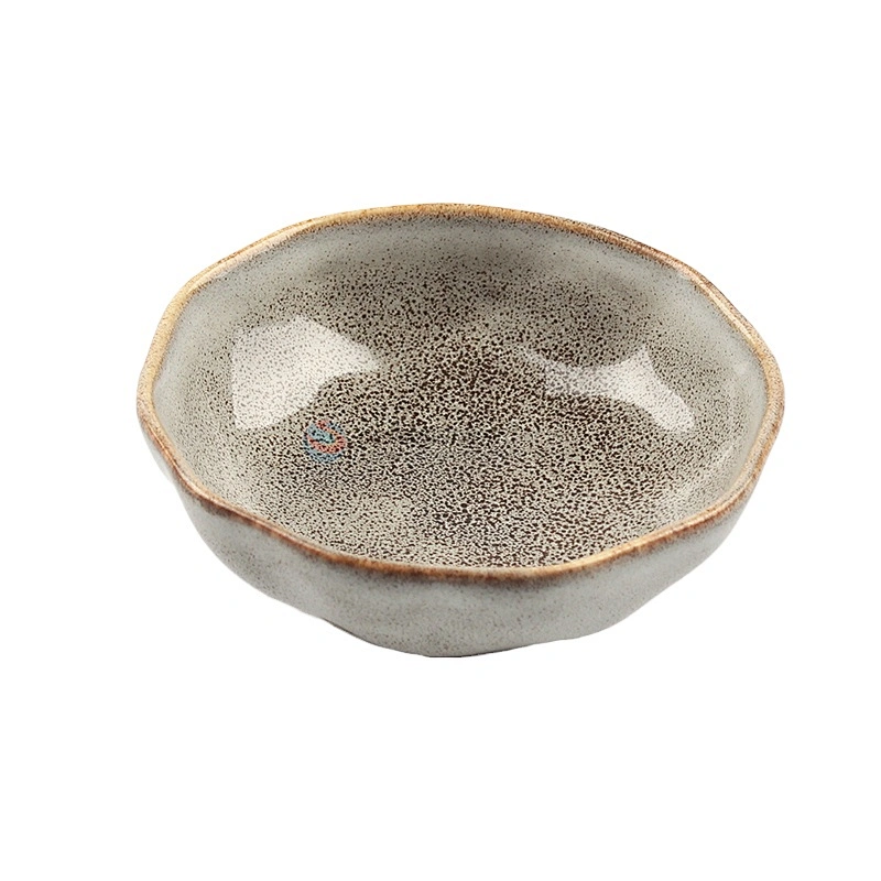 Customized Fashion Cheap Porcelain Fruit Tableware Color Glazed Porcelain Ceramic Rice Bowl For Household